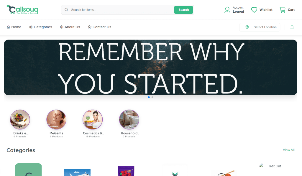 Callsouque E-Commerce Platform